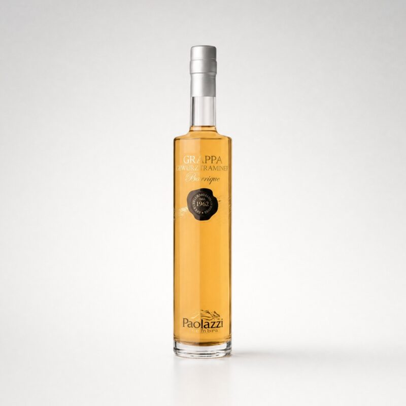 Paolazzi Grappa di Gewürztraminer Barrique